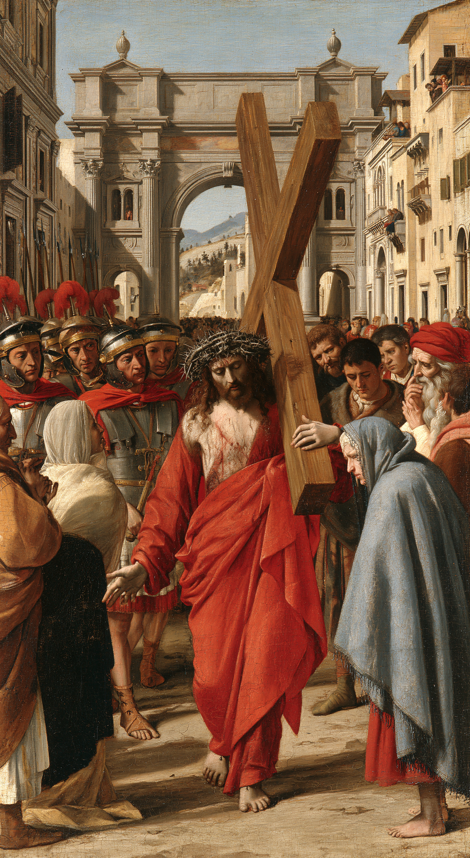 Le Chemin de croix — Renaissance florentine · Portrait n° 2 — aperçu de la finition sélectionnée