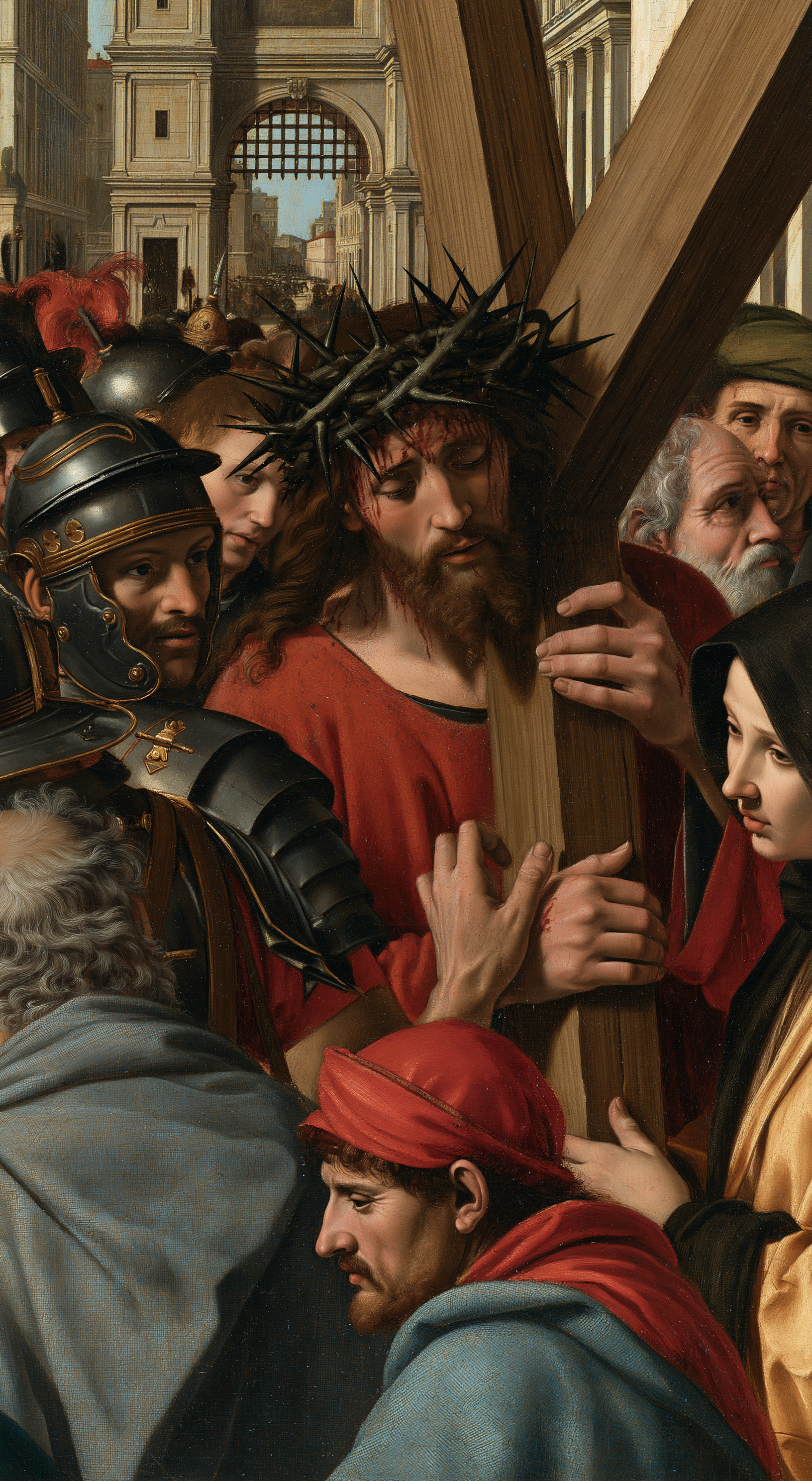 Le Chemin de croix — Renaissance florentine · Portrait n° 4 — aperçu de la finition sélectionnée