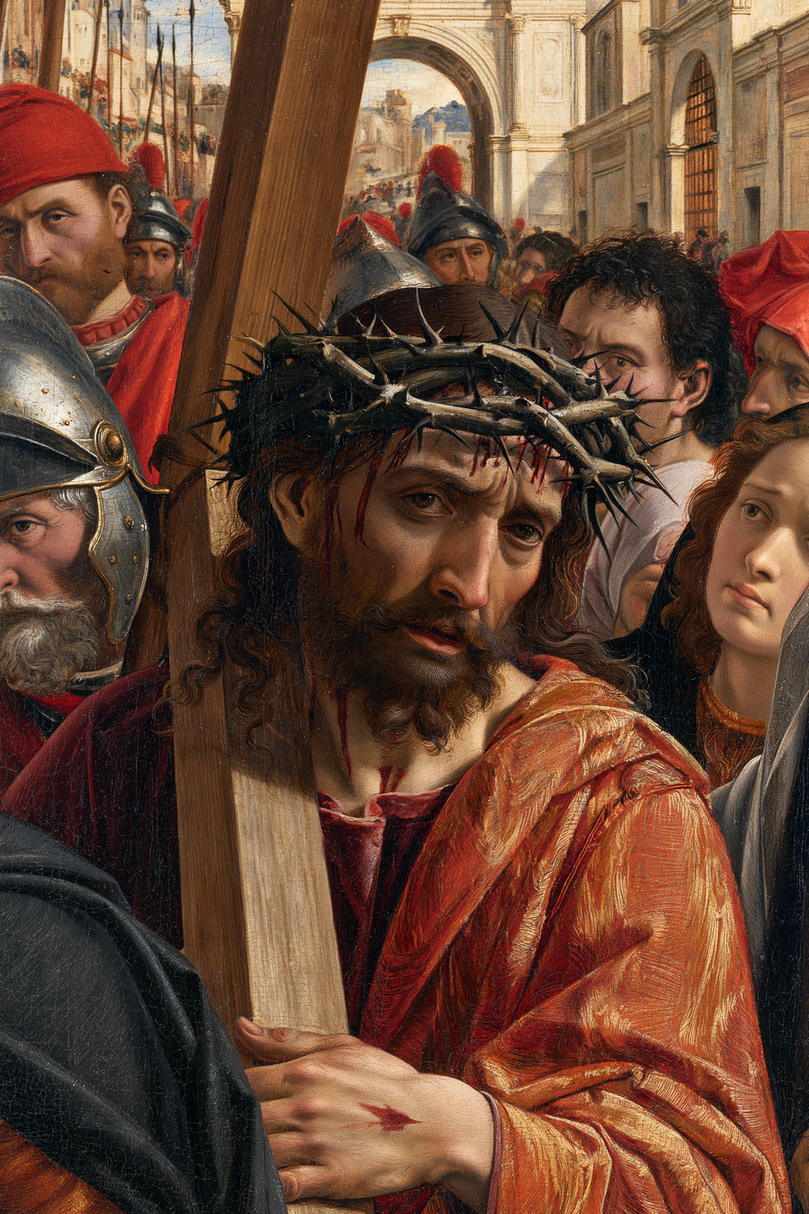 Le Chemin de croix — Renaissance florentine · Portrait n° 9