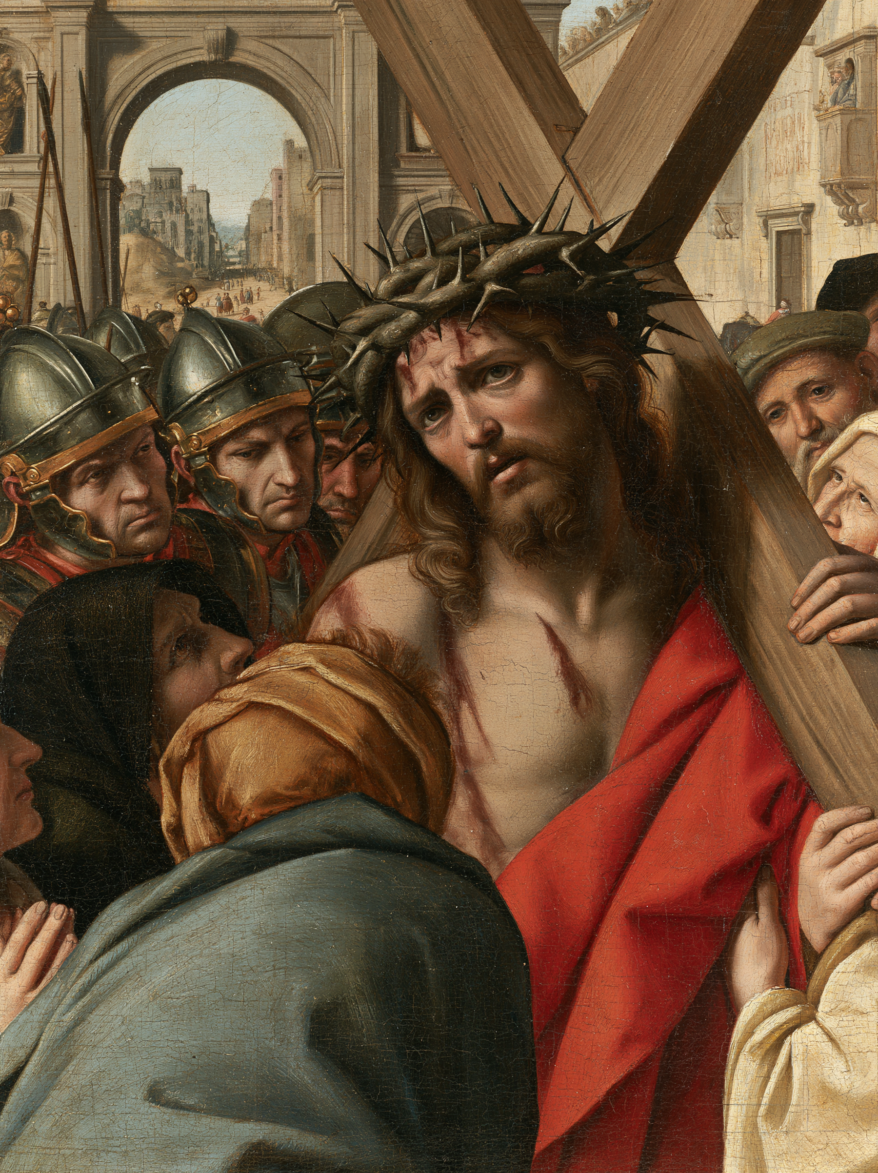 Le Chemin de croix — Renaissance florentine · Portrait n° 12 — aperçu de la finition sélectionnée