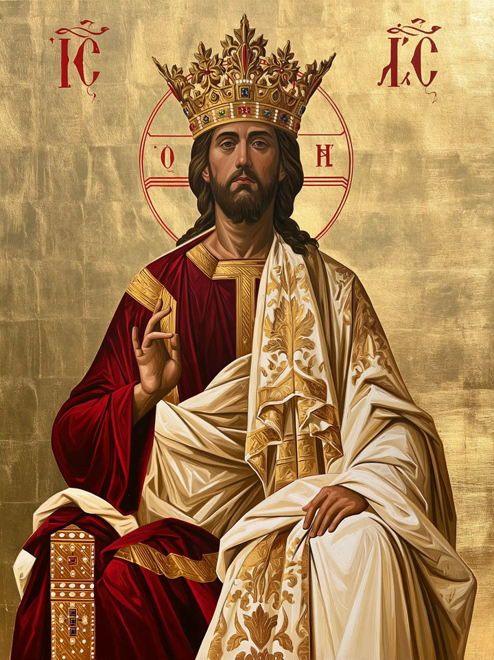 Jesus the King - Contemporary Byzantine · Portrait n° 13