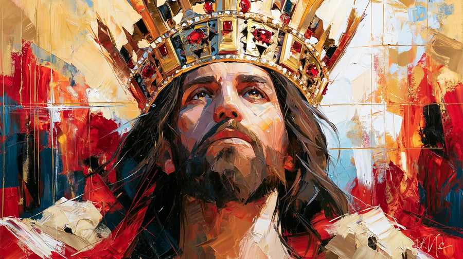 Jesus the King - Expressionist · Landscape n° 7