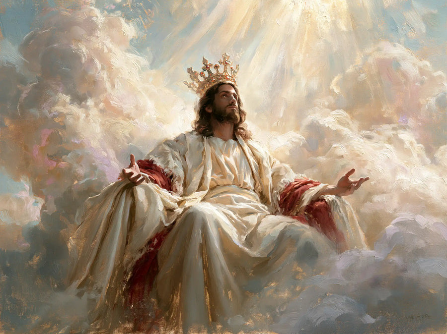 Jesus the King - Impressionist · Landscape n° 2