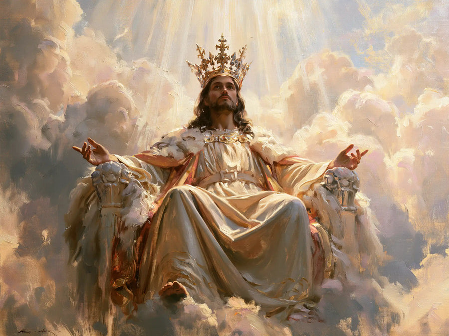 Jesus the King - Impressionist · Landscape n° 3