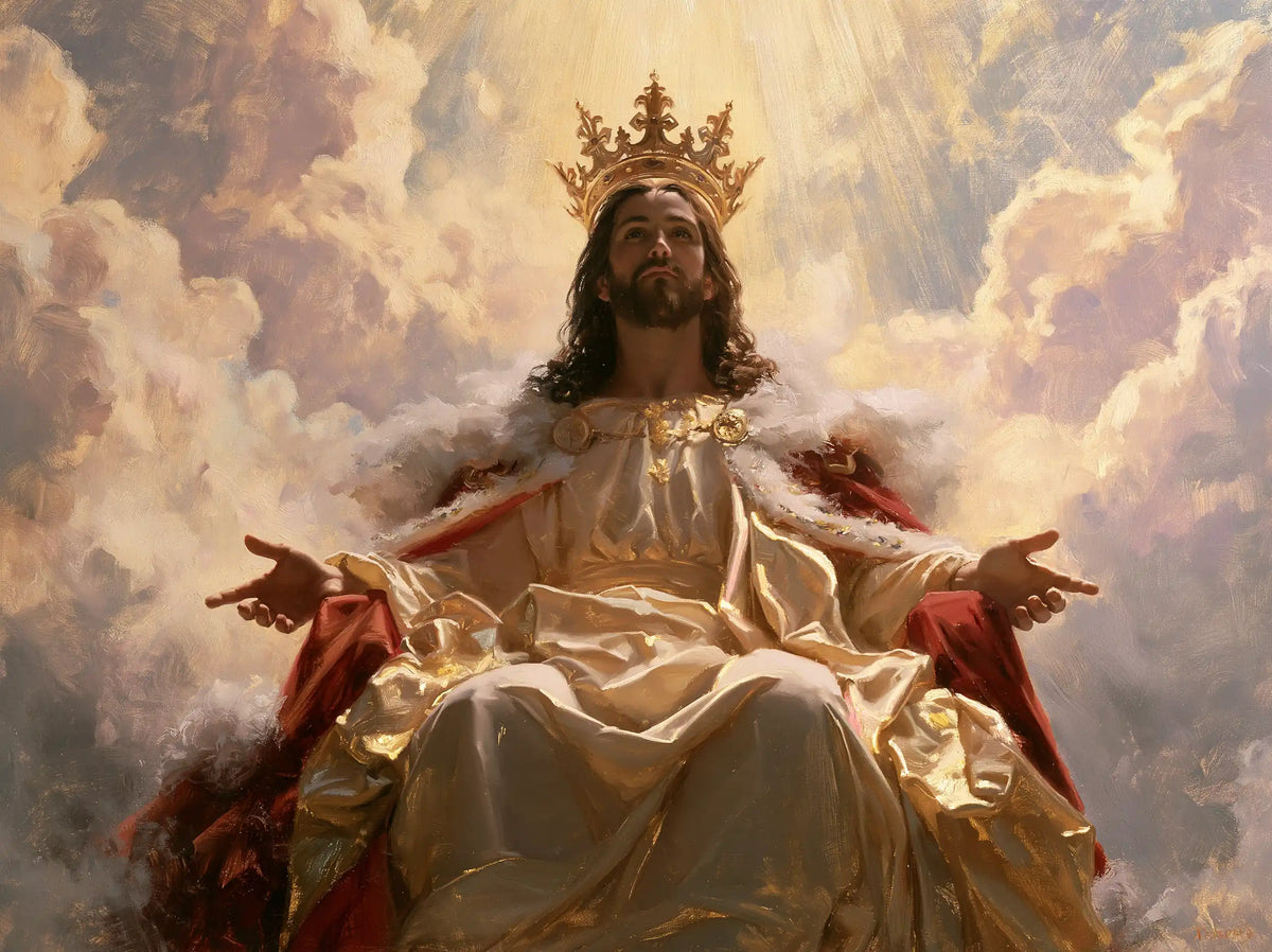 Jesus the King — Grace in the Folds of Heaven