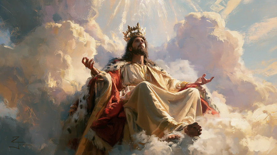 Jesus the King - Impressionist · Landscape n° 8