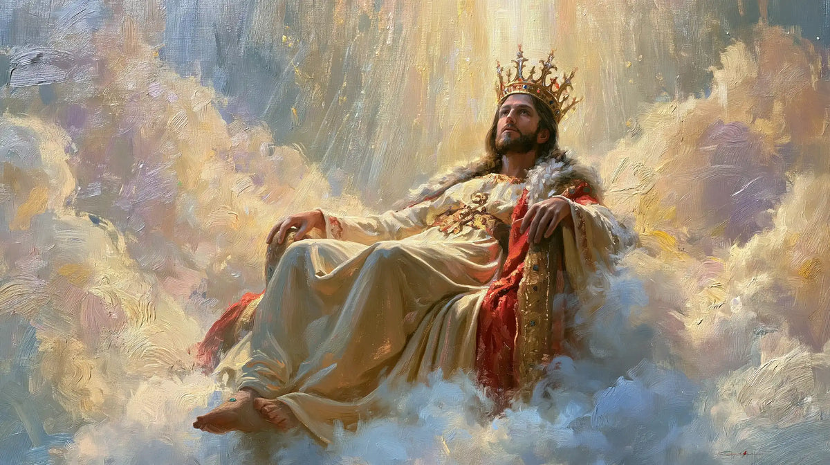 Jesus the King - Impressionist · Landscape n° 12