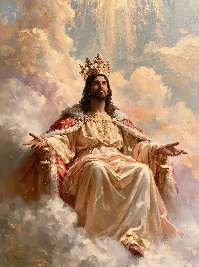Jesus the King - Impressionist · Portrait n° 9