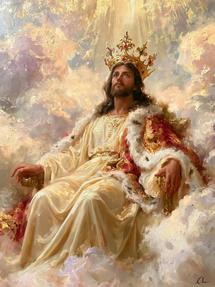 Jesus the King - Impressionist · Portrait n° 13