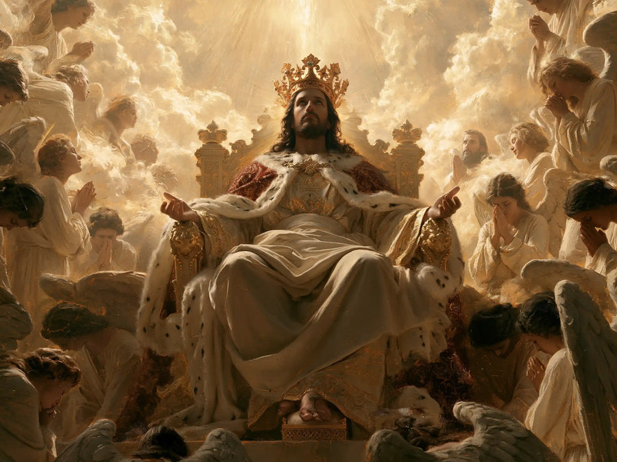 Jesus the King - Jesus the King with Angels · Landscape n° 5