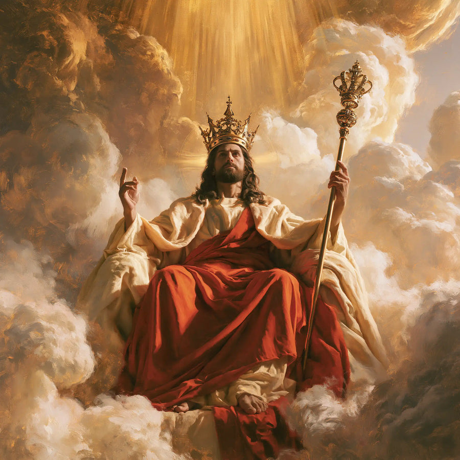 Jesus the King - The Royal Scepter · Square n° 1