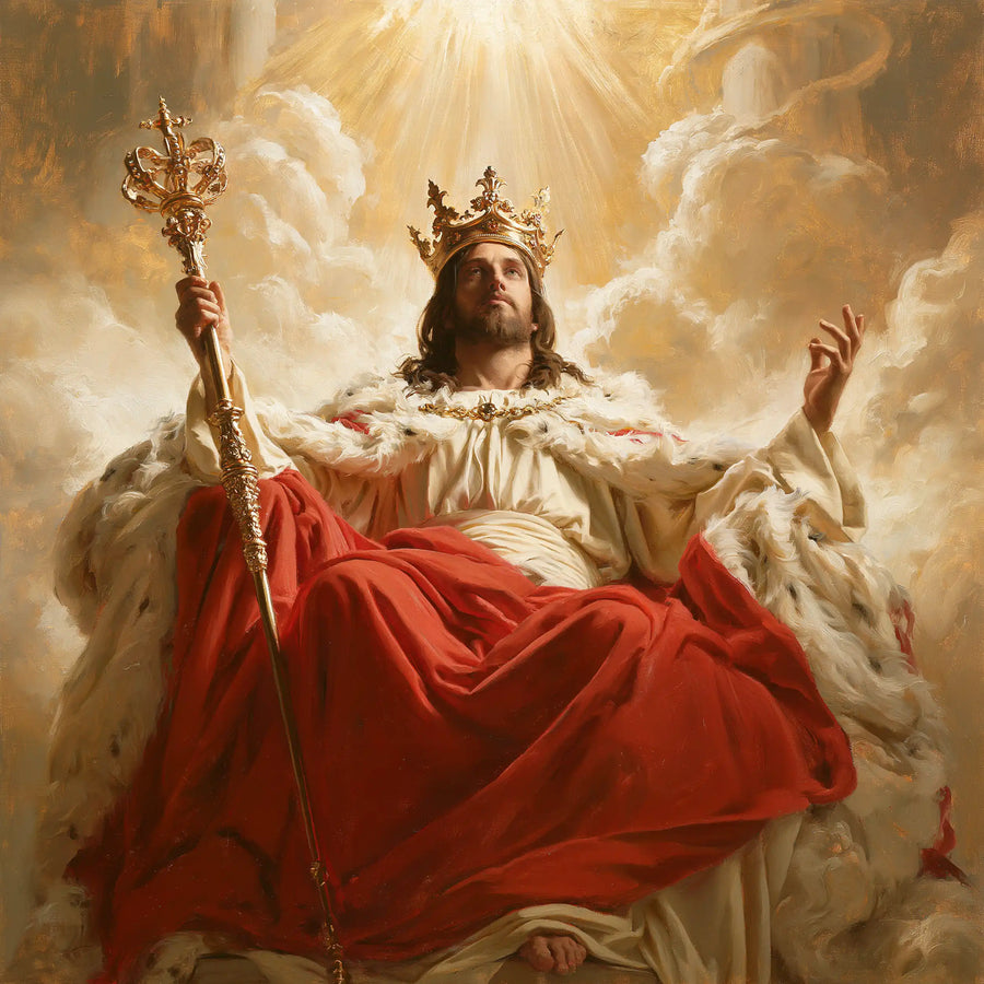 Jesus the King - The Royal Scepter · Square n° 2