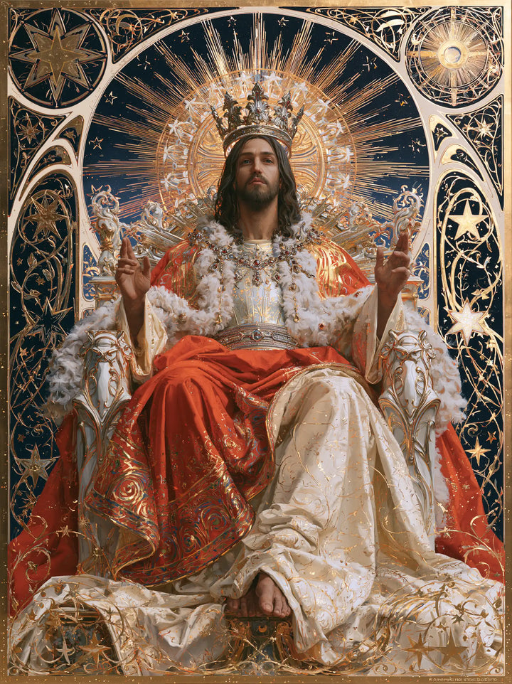 Jesus the King — The Crown in the Web of Stars