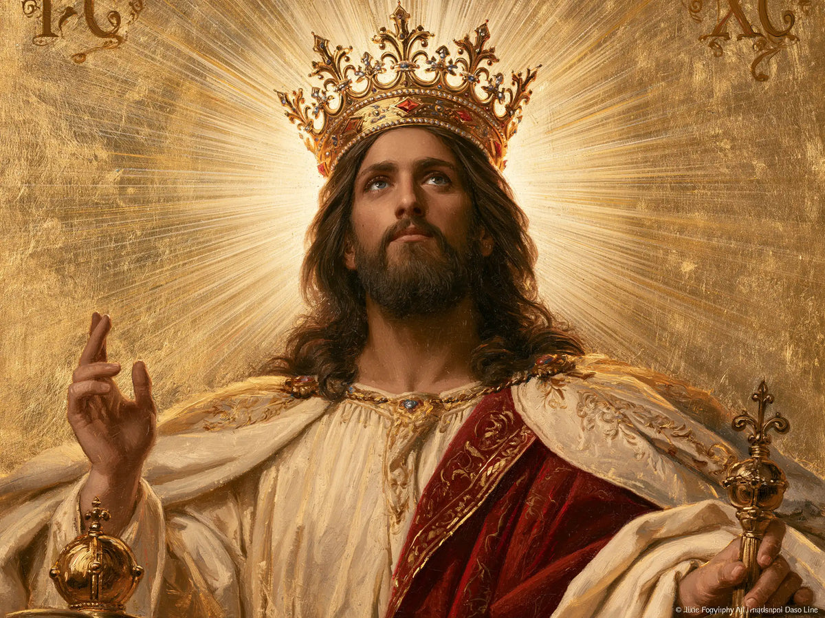 Jesus the King - Sacred Gold · Landscape n° 3