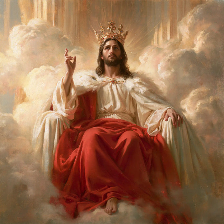 Jesus the King - Sacred Royal Majesty · Square n° 1