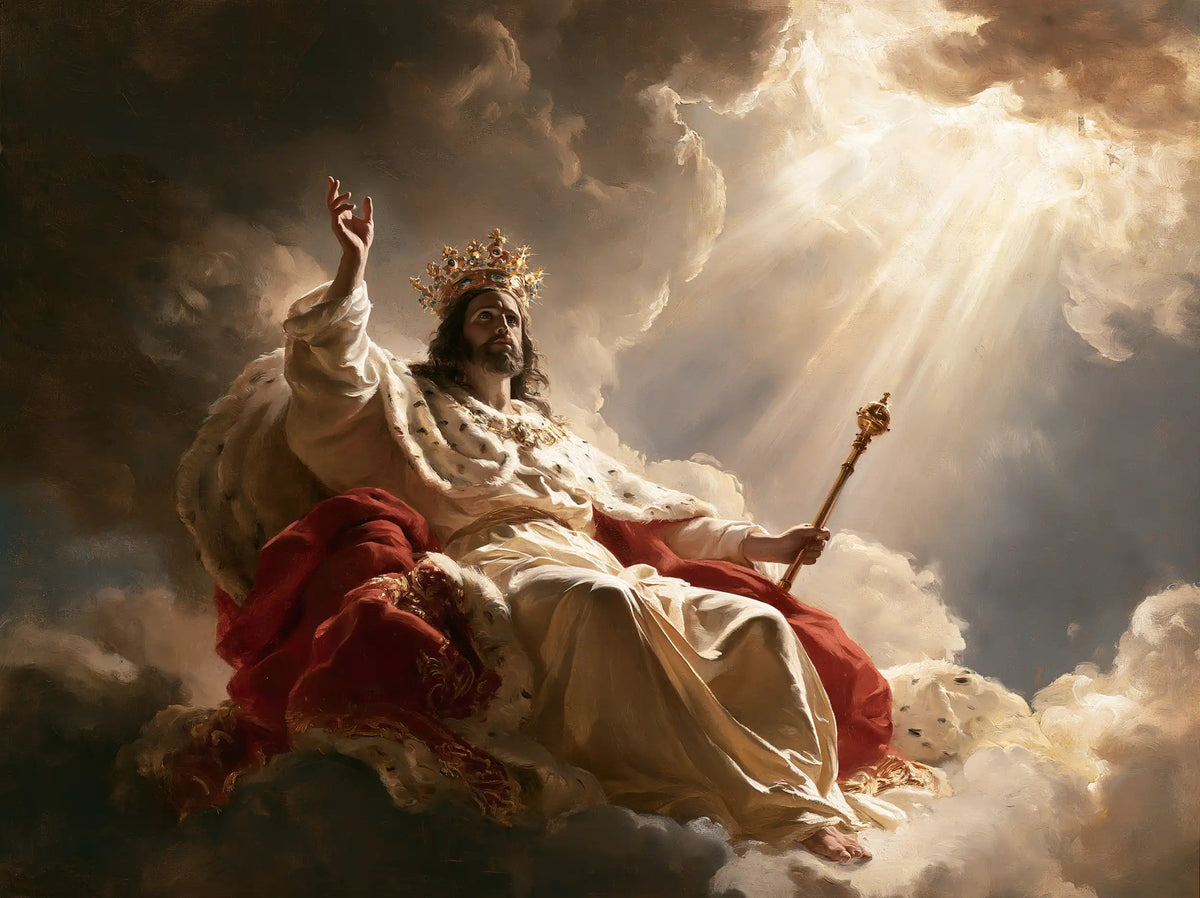 Jesus the King — The Sceptre Beneath the Parted Sky