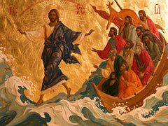 Jesus Walking on Water — The Red Mast and the Ivory Sea