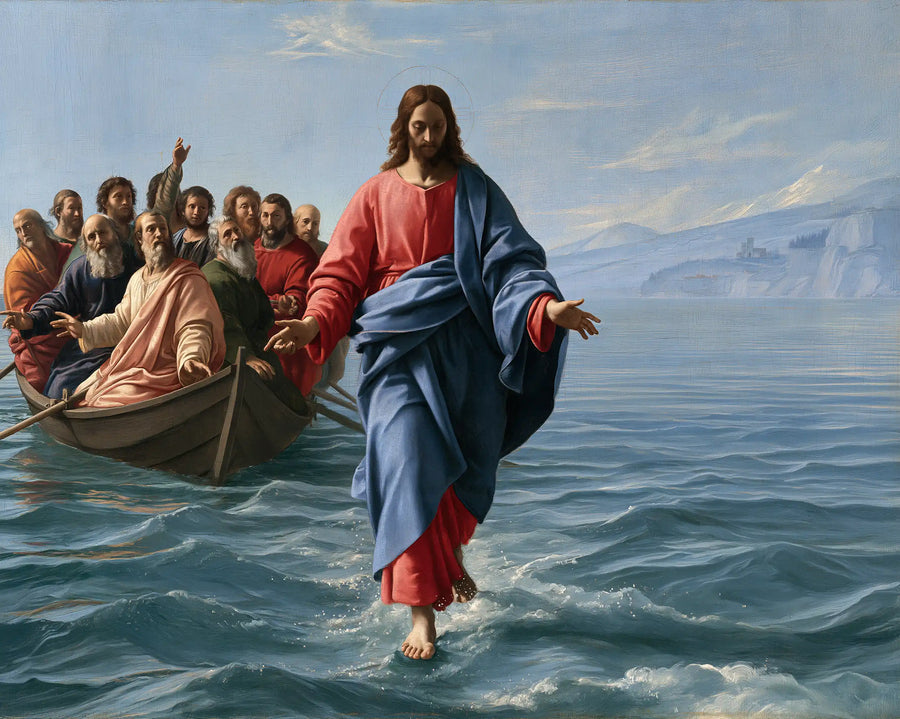 Jesus Walking on Water - Florentine Renaissance · Landscape n° 9