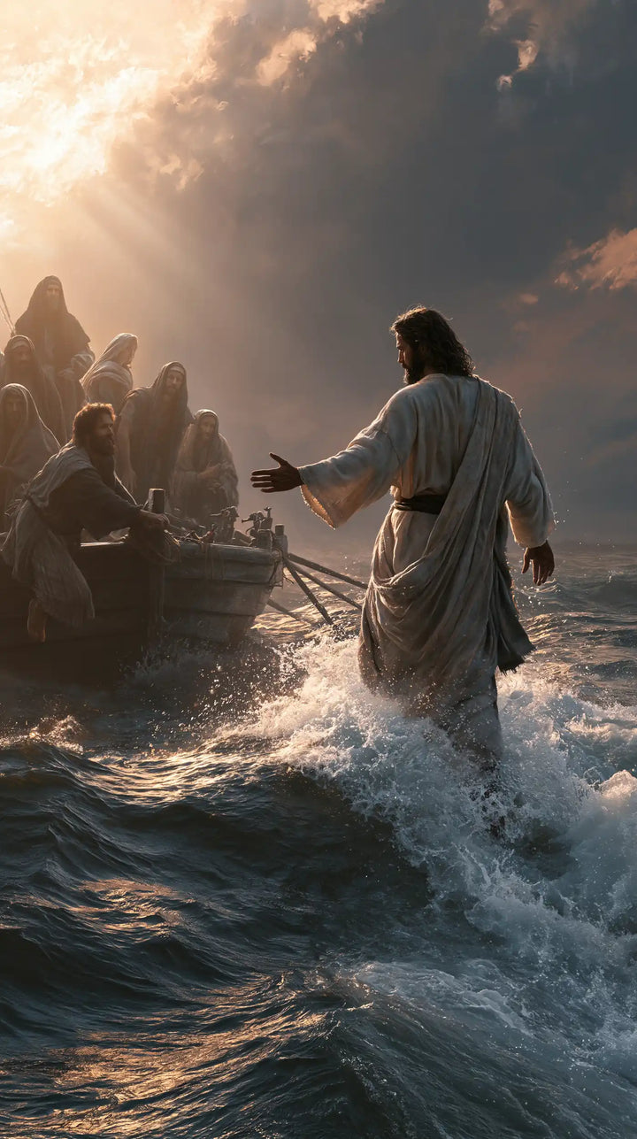 Jesus Walking on Water — The Gesture Returning toward Shadowed Voices