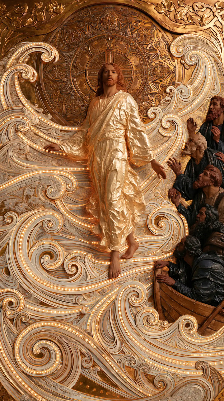 Jesus Walking on Water — The Golden Figure in Copper Scrolls