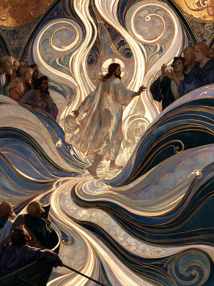 Jesus Walking on Water — The Presence at the Meeting of Currents