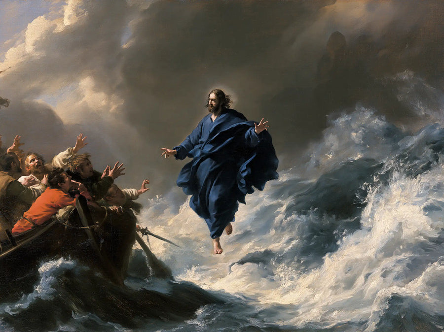 Jesus Walking on Water - Theatrical Baroque · Landscape n° 12