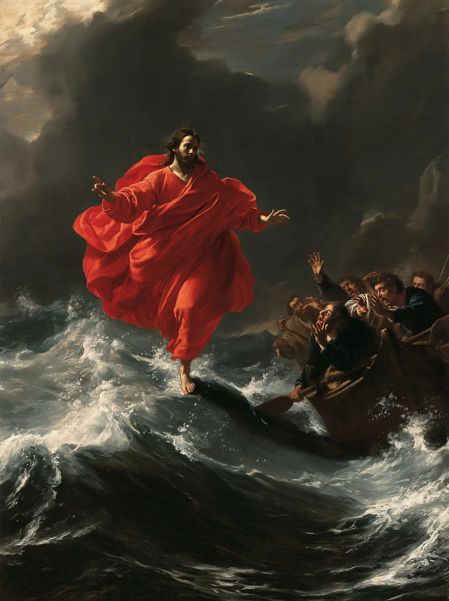 Jesus Walking on Water - Theatrical Baroque · Portrait n° 12