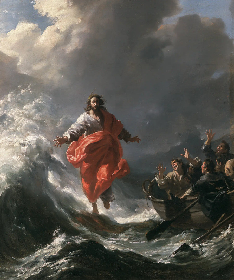 Jesus Walking on Water - Theatrical Baroque · Portrait n° 13