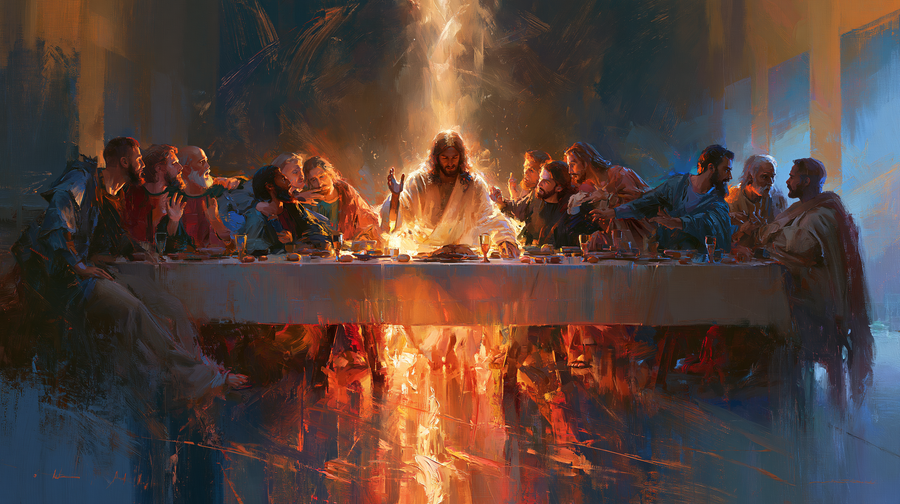 La Cène — Impressionniste n° 4