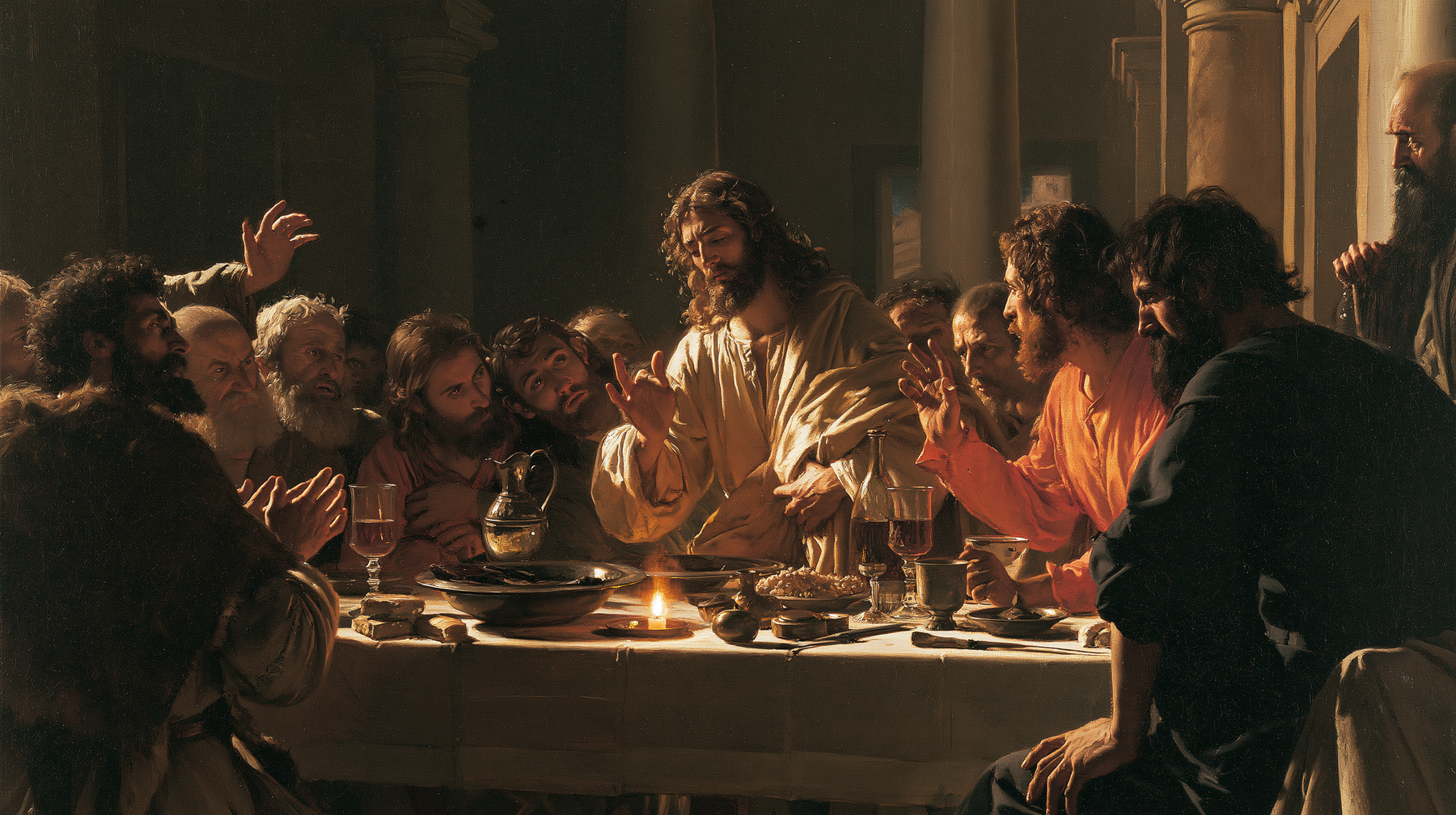 La Cène — Judas isolé n° 1 — aperçu de la finition sélectionnée