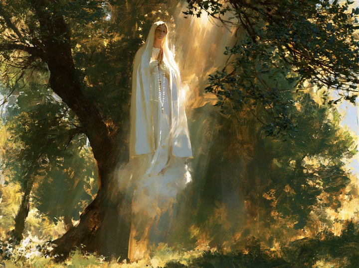 Our Lady of Fatima – Expressionist · Landscape no. 3