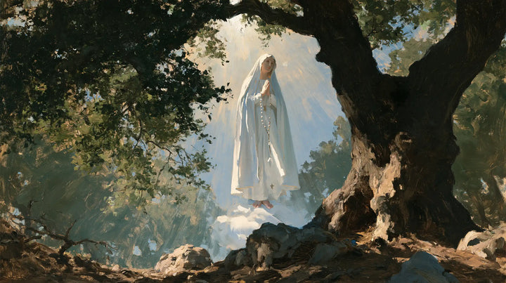 Our Lady of Fatima – Expressionist · Landscape no. 11