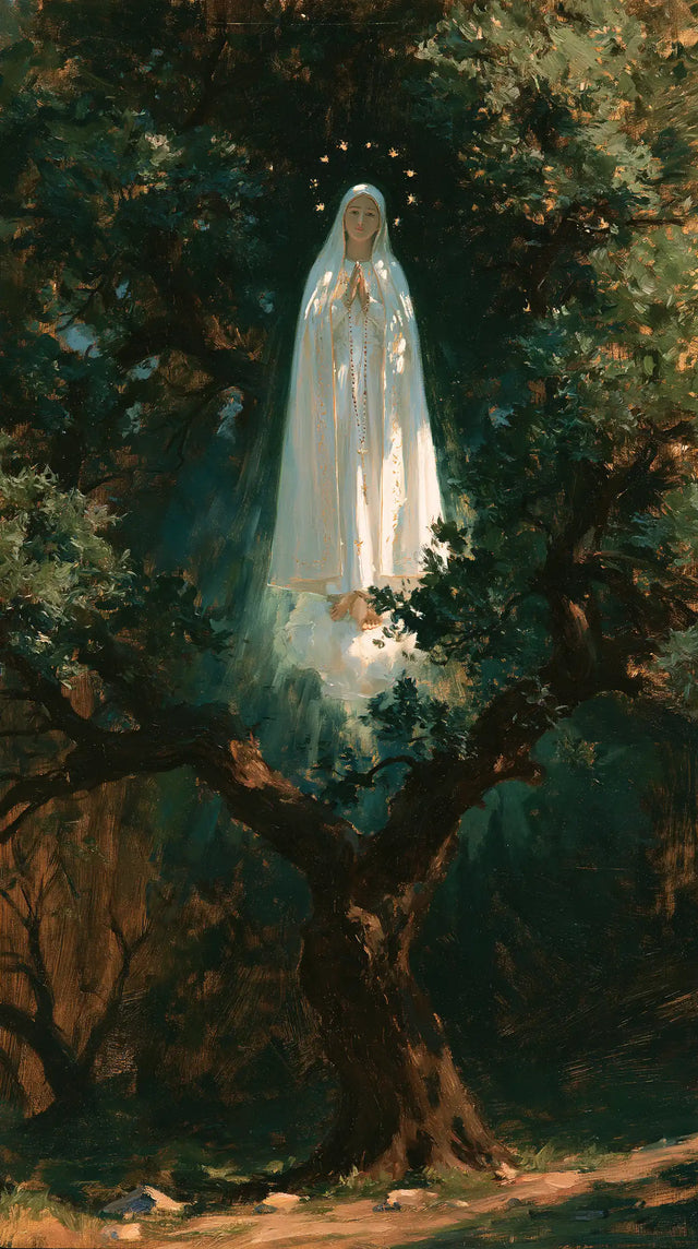 Our Lady of Fatima – Expressionist · Portrait no. 2