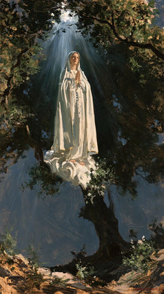 Our Lady of Fatima – Expressionist · Portrait no. 4