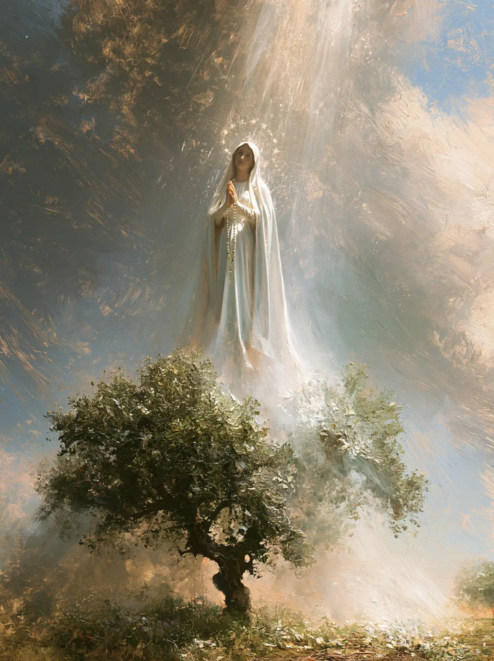 Our Lady of Fatima – Impressionist · Portrait no. 9