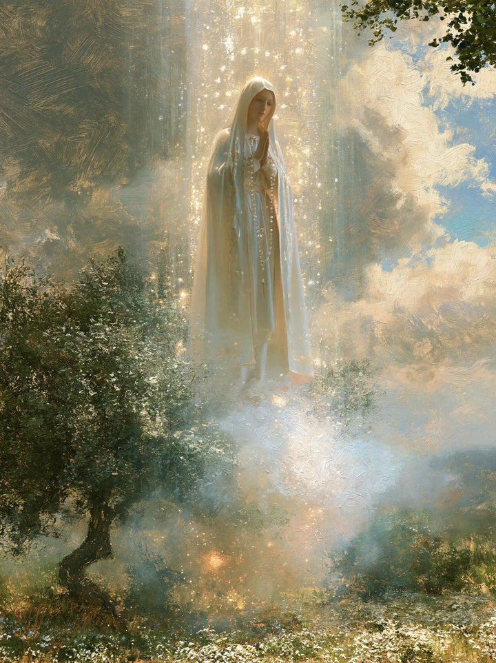 Our Lady of Fatima – Impressionist · Portrait no. 10