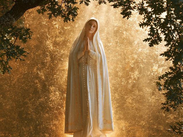 Our Lady of Fatima – Sacred Gold · Landscape no. 7