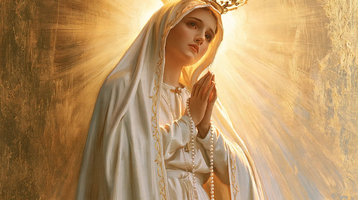 Our Lady of Fatima – Sacred Gold · Landscape no. 9