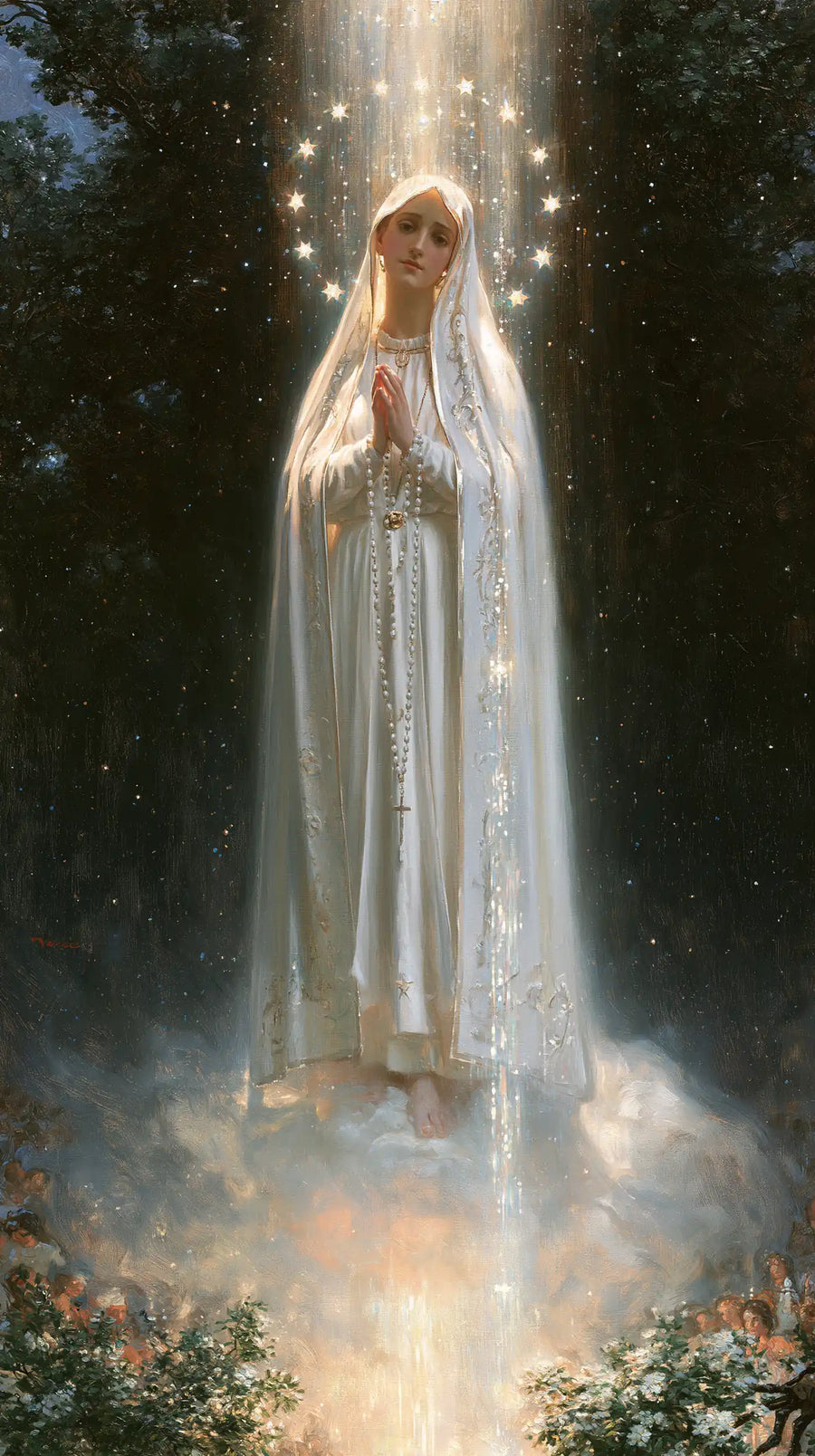 Our Lady of Fatima – Symbolist · Portrait no. 4