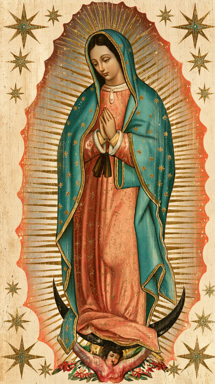 Our Lady of Guadalupe – Sacred Art Nouveau · Portrait no. 6