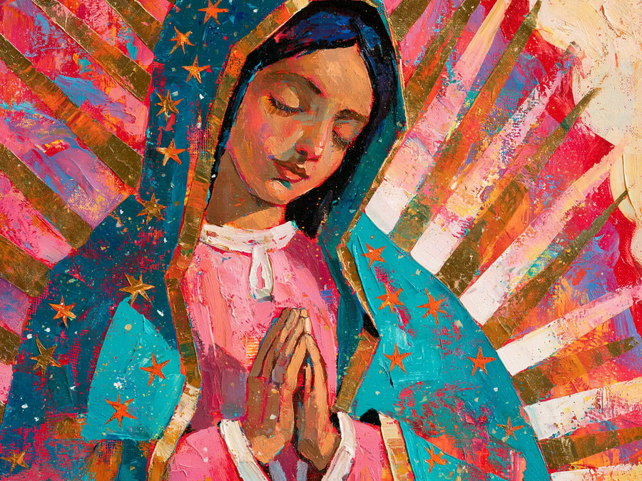 Our Lady of Guadalupe – Expressionist · Landscape no. 1