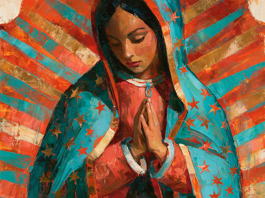 Our Lady of Guadalupe – Expressionist · Landscape no. 9