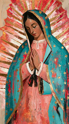 Our Lady of Guadalupe – Expressionist · Portrait no. 1
