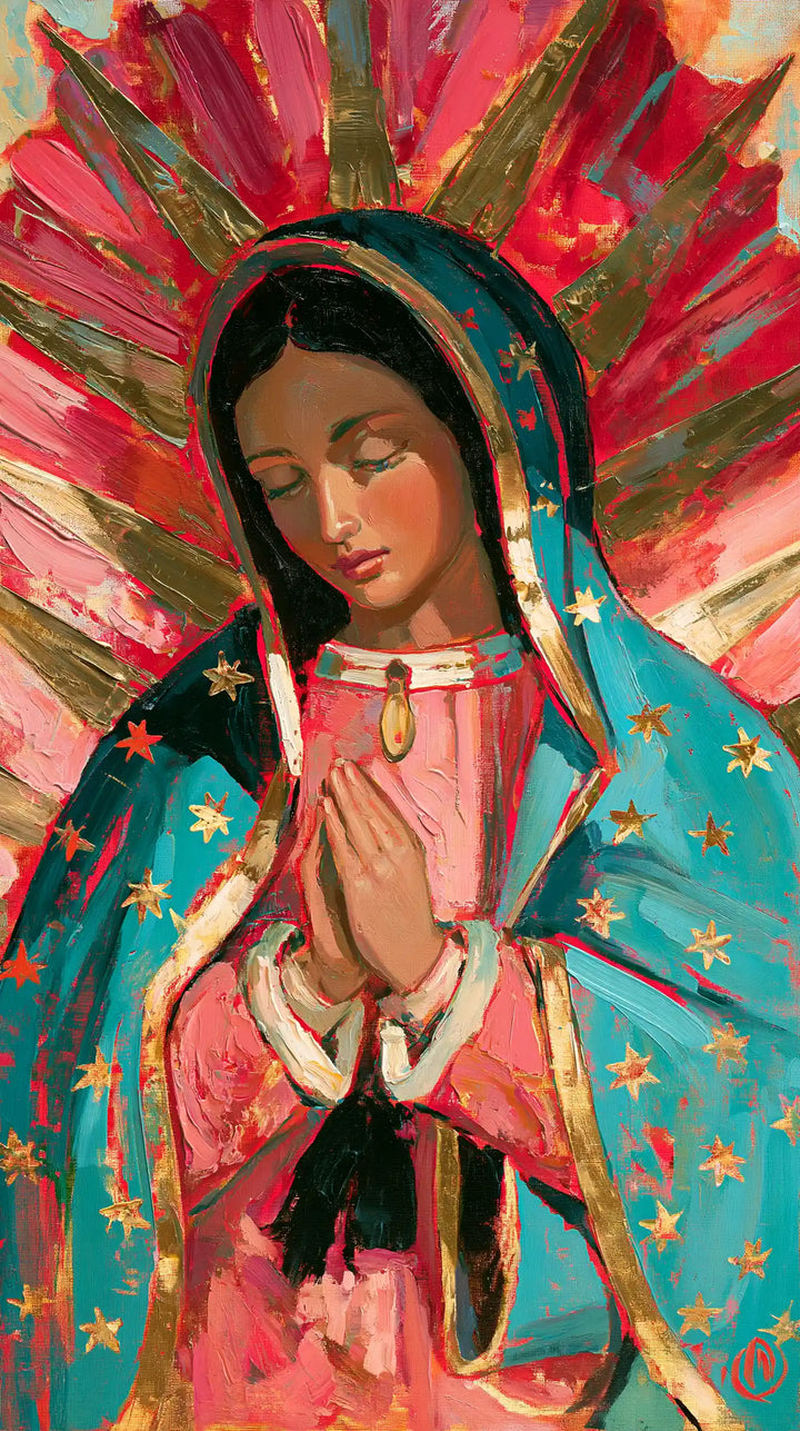 Our Lady of Guadalupe – Expressionist · Portrait no. 3