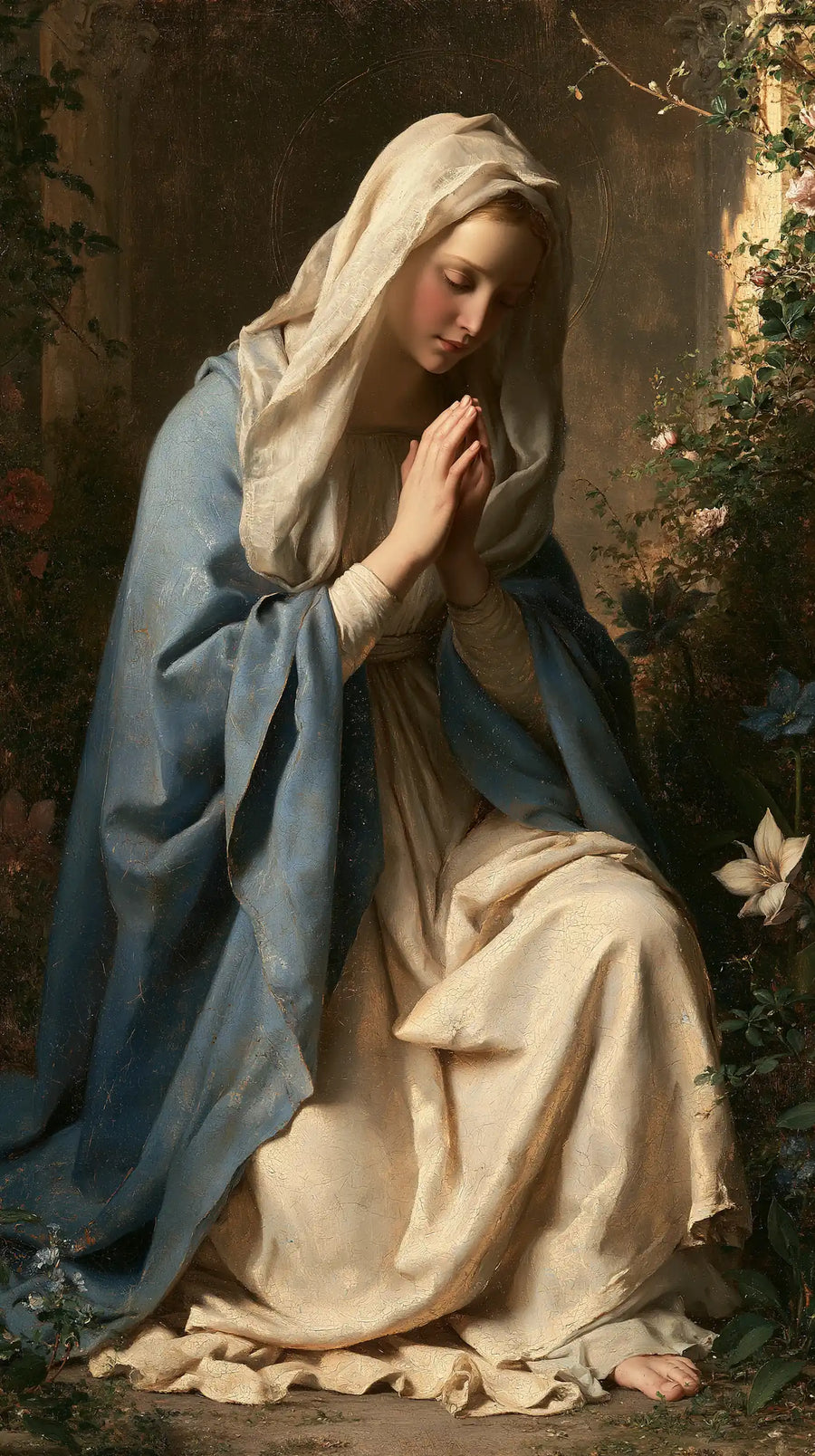 Virgin Mary in Prayer - Florentine Renaissance · Portrait n° 6