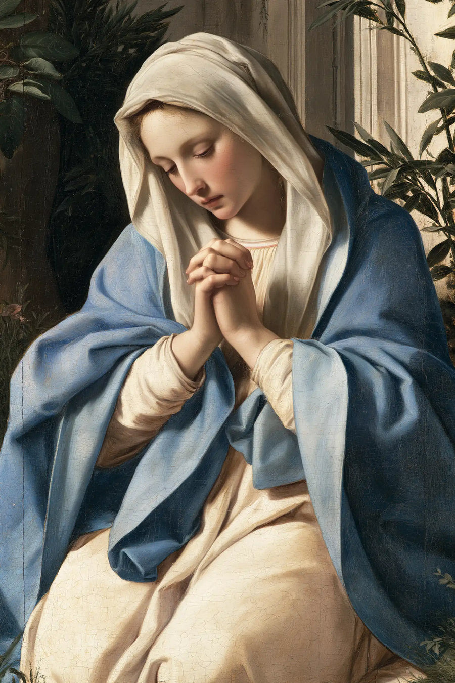 Virgin Mary in Prayer - Florentine Renaissance · Portrait n° 34