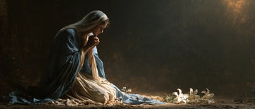 Virgin Mary in Prayer - Symbolist · Landscape n° 17