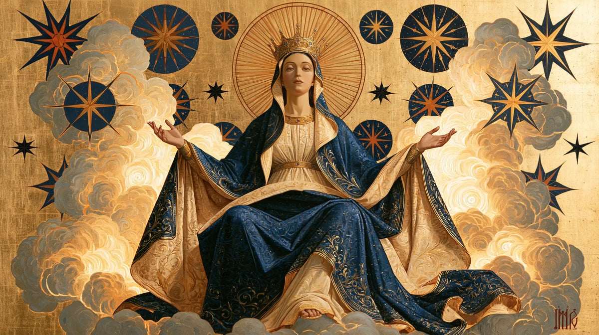 Mary, Queen of Heaven — The Queen Among Medallion Stars