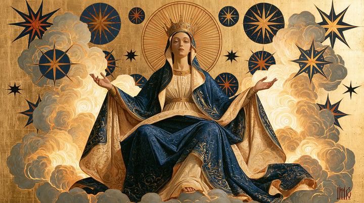 Mary, Queen of Heaven — The Queen Among Medallion Stars