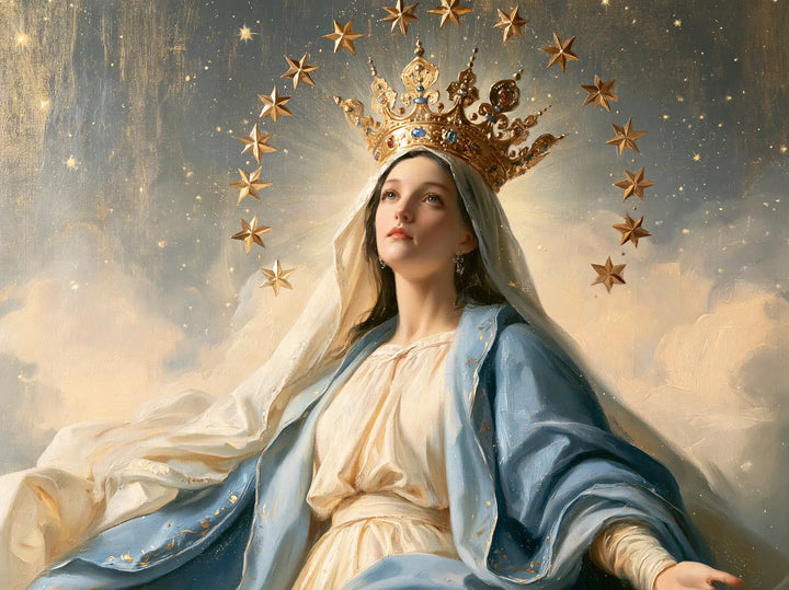 Mary Queen of Heaven - The Crown as Central Symbol · Landscape n° 14